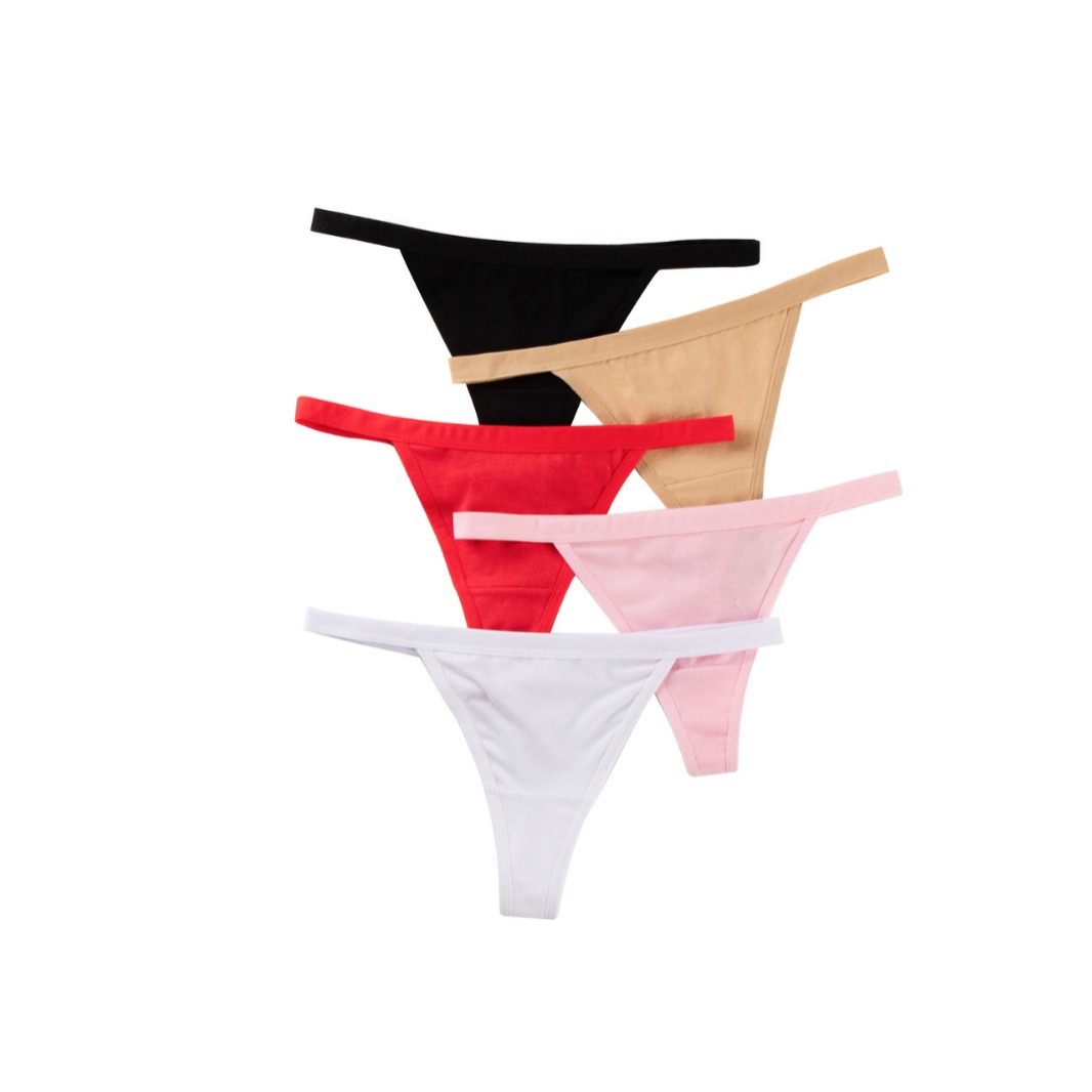 Foreign trade explosions sexy ladies cotton T-shaped underwear suitable for Europe and the United States 22 to 34 inch waist ladies