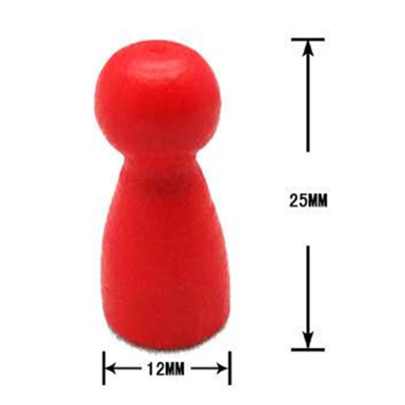 Spot wooden humanoid chess pieces checkers flying chess pieces board game accessories wooden game supplies children's toys