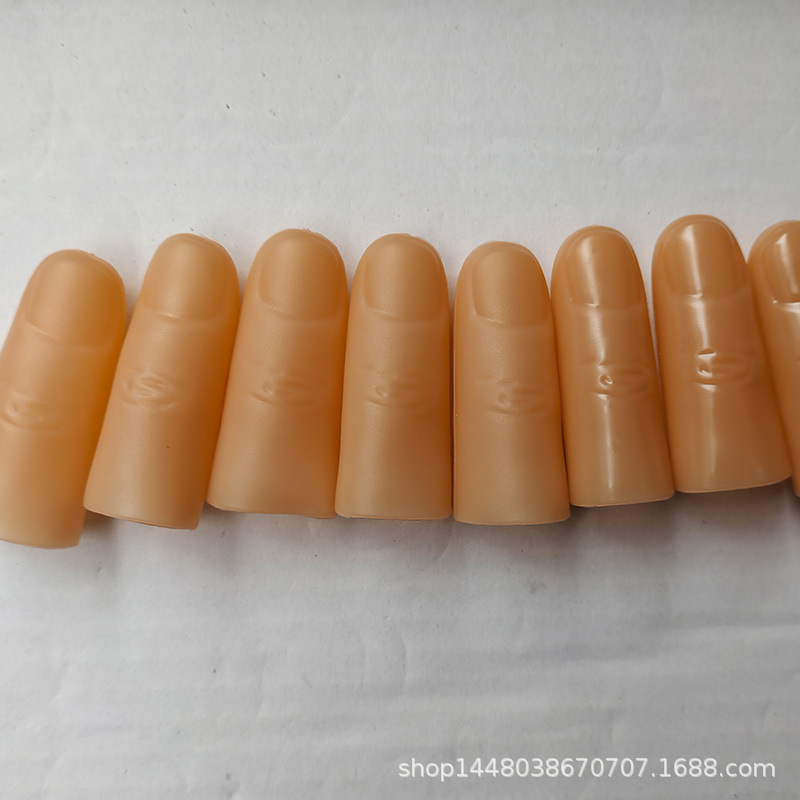 Soft Index Finger Sleeve, Soft Thumb Protector, Magic Index Finger Sleeve, Picking Index Finger Protective Sleeve, Simulated Finger Sleeve