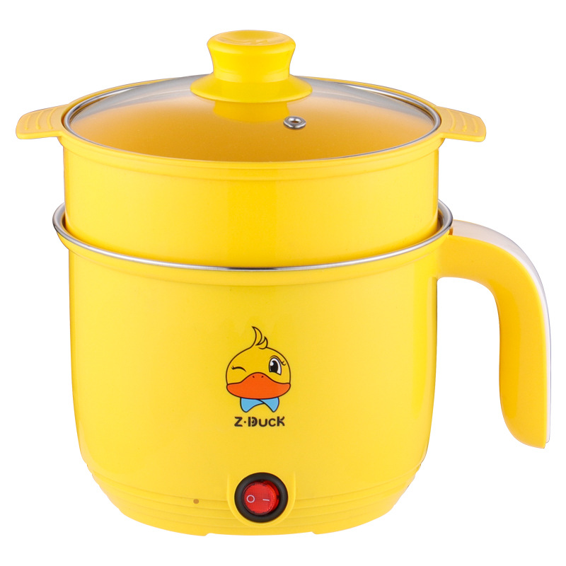 Yellow Duck Electric Cooker Mini Multifunctional Electric Cooker Yellow Duck Electric Cooker Student Small Electric Cooker Electric Cooker