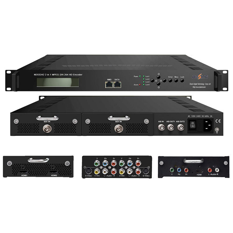 Dexin NDS3242 2 в 1 MPEG-2 H.264 SD HD кодер