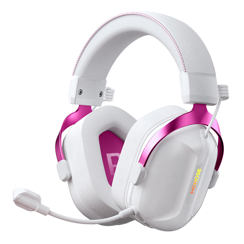 MCHOSE Mai S9 Headset Wearing Three-Mode Video Game Listening and Voice Debate Bluetooth Computer Wireless Headset with Mai