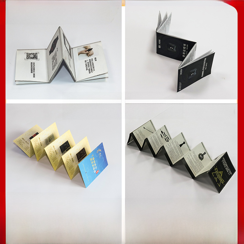 Product Folding Instructions, Colorful Single Black Instructions, Horse Riding Glue-Bound Instructions, Brochure Production