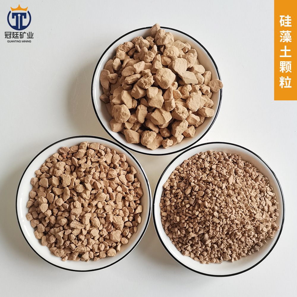 Diatomaceous Earth Particles, Sewage Treatment Adsorption, Calcined Diatomaceous Earth, Oil Absorption Aid, White Yellow Nutrient Soil