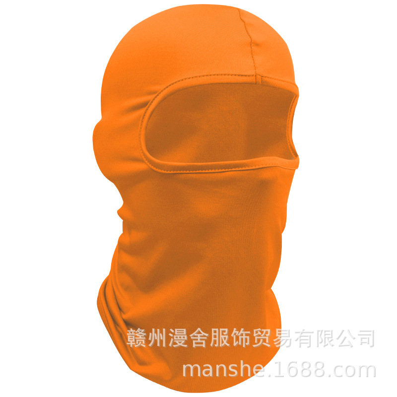 Popular Lycra Cycling Sports Hood, Outdoor Soft Equipment, Motorcycle Windproof Mask, Sun Protection Hat, Dustproof Mask