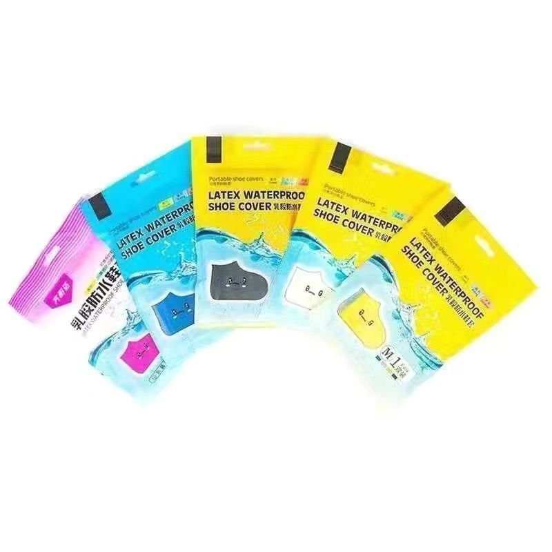 Waterproof Shoe Covers, Non-Slip Rain Shoe Covers, Thickened Latex Wear-Resistant Outdoor Rainproof Silicone Shoe Covers, Men's and Women's Rain Boot Covers Wholesale