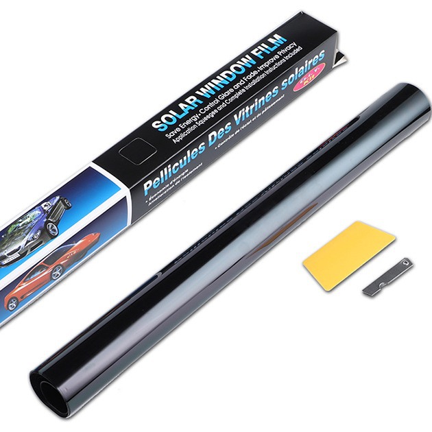Cross-border dedicated car insulation film glass film solar film Window Film black car film 50 * 600cm