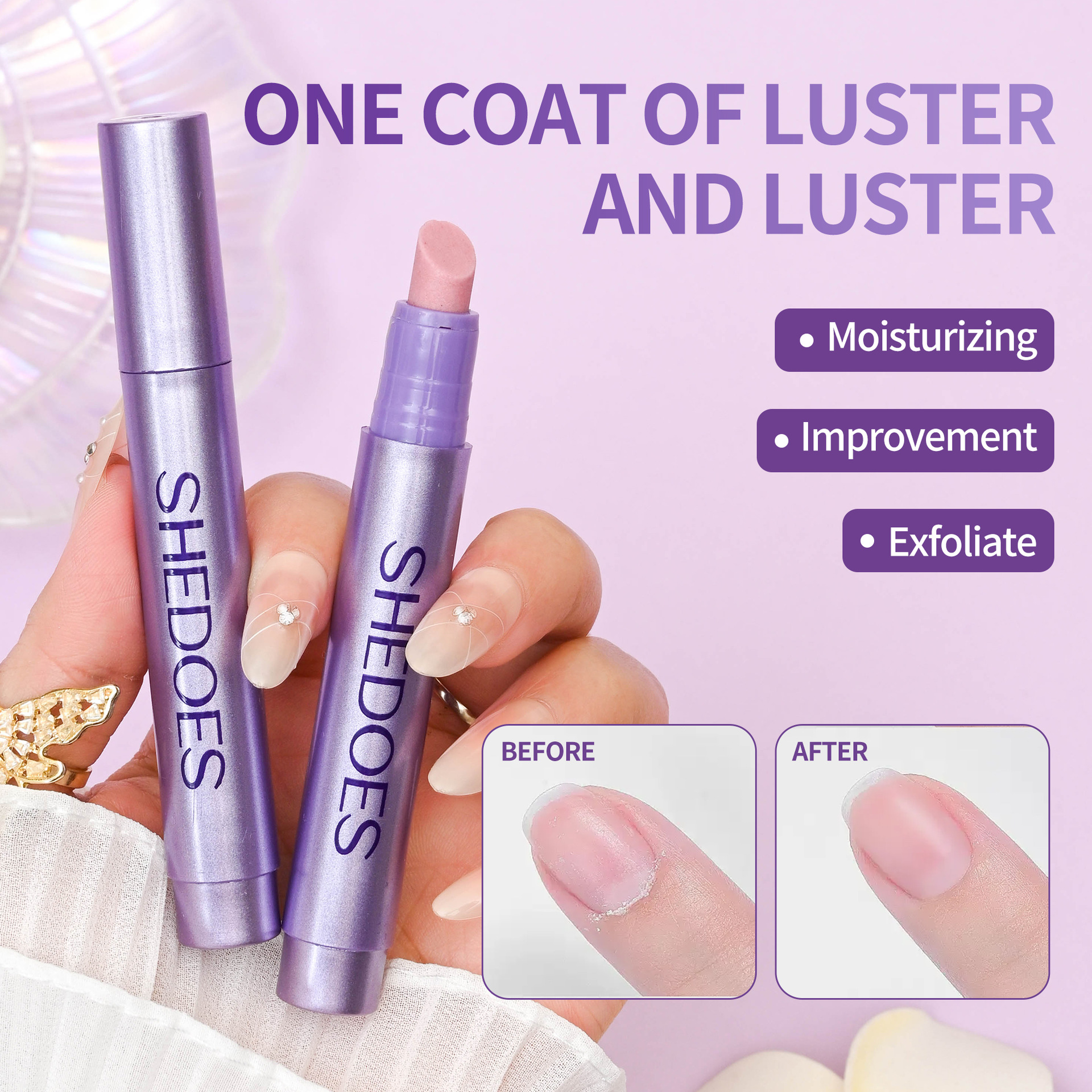 Shedoes Cross-Border Manicure Essence Pen Moisturizing, Brightening, Repairing Nails, Removing Dead Skin, Moisturizing, Manicure and Nail Oil