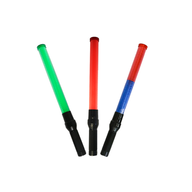 Handheld Baton Led Flash Stick Night Reflective Warning Flash Stick Reflective Stick Battery Type Traffic Baton