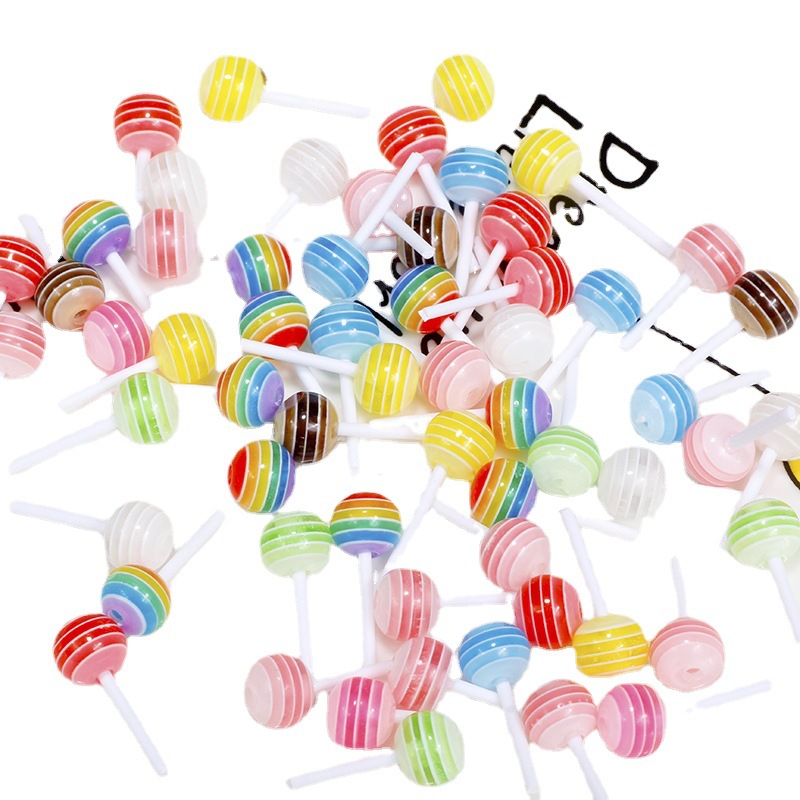 Acrylic Lollipop Alpine DIY Cake Cream Gel Mobile Phone Shell Food Play Accessories Factory Sale