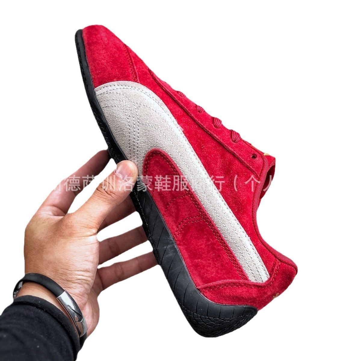 Putian Pure Original Pm De Training Shoes Collaboration Open Yy Long Tongue Low-Top Retro Racing Shoes Women's Sports Casual Shoes