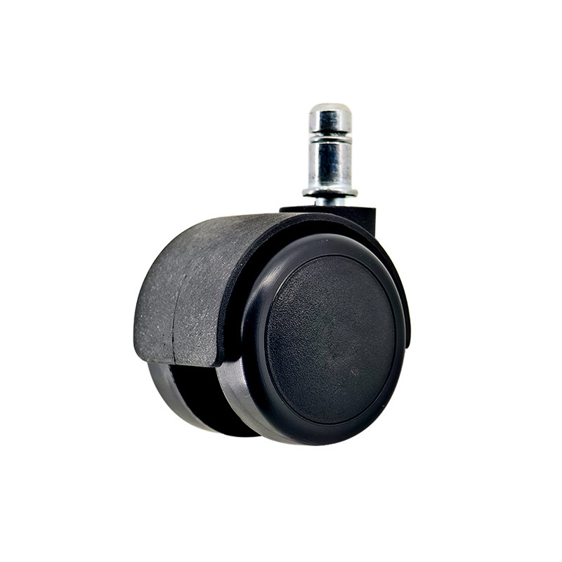 2inch Furniture Universal Casters Pp Casters Brake Casters Office Chair Universal Wheels Double Bearing Casters Fixed Foot Pads