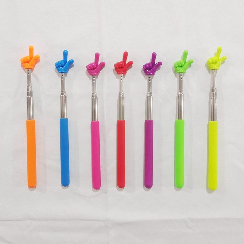 Telescopic Finger Reading Stick Reading Finger Reading Stick Reading Reading Teaching Aids Pointer Baton Teacher's Teaching Stick