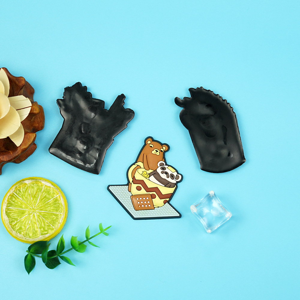 Pvc Harada Creative Animal Series Refrigerator Stickers Office Cute Bear Stickers Accessories