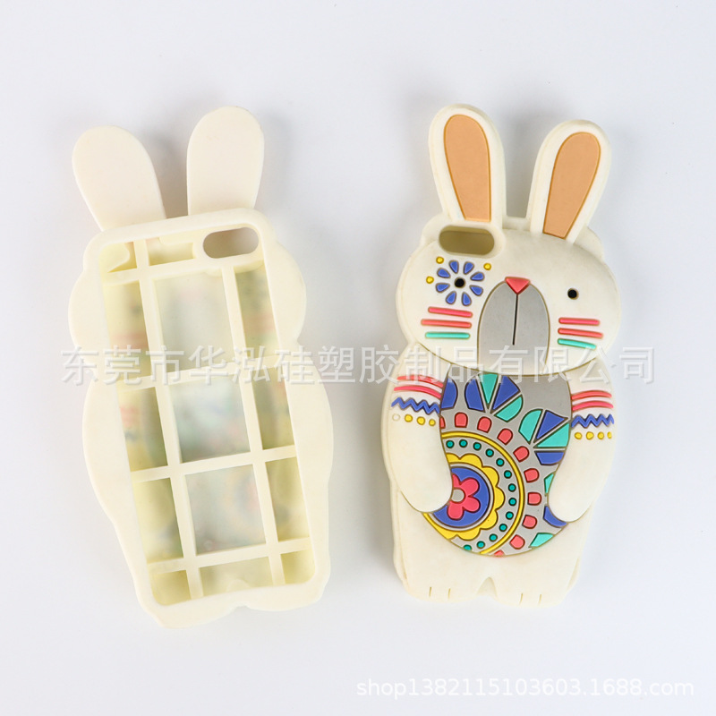 Customized Silicone Phone Case Cartoon Trendy Apple Android Phone Protective Case Phone Cover