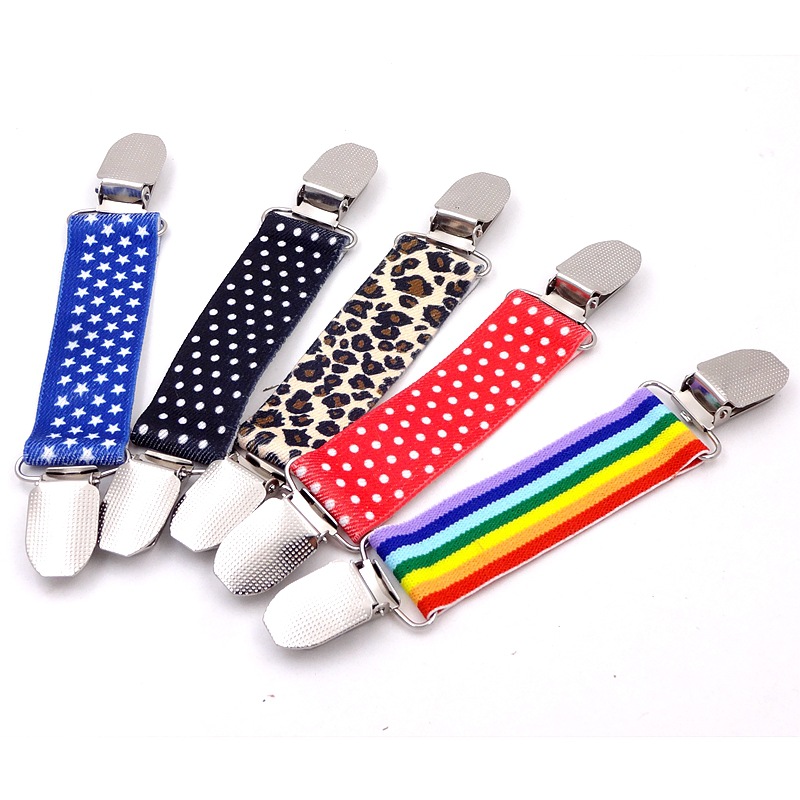 Кросс-бордерная поставка перчаток для мальчиков и девочек с нескользящими ремешками, детские эластичные зажимы для перчаток, универсальный полиэстеровый шелковый материал в наличии