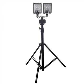 Led Lightweight Mobile Work Light Lifting Emergency Lighting Power Repair Red Yellow Warning Light