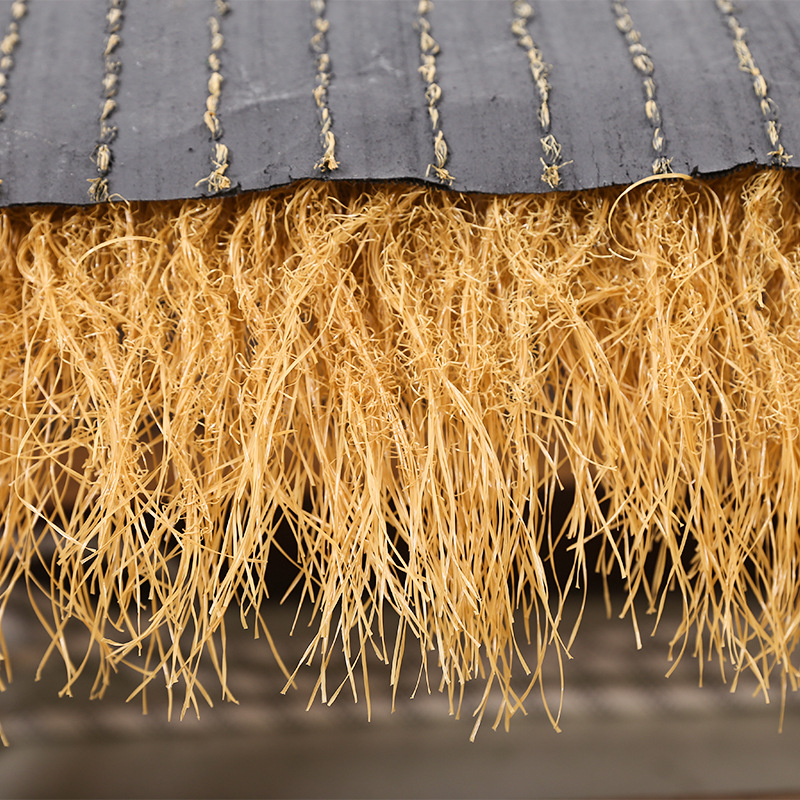 Simulated Thatch Sun Protection and Flame Retardant Artificial Thatch Pavilion B&B Farmhouse Roof Decoration Straw Roof Thatch