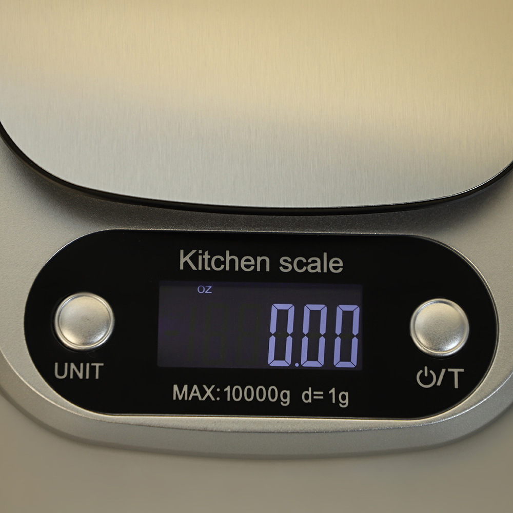 Kitchen Digital Scale Household Weighing Food Stainless Steel Weighing Cake Baking Scale High-Precision Accurate Small Digital Scale