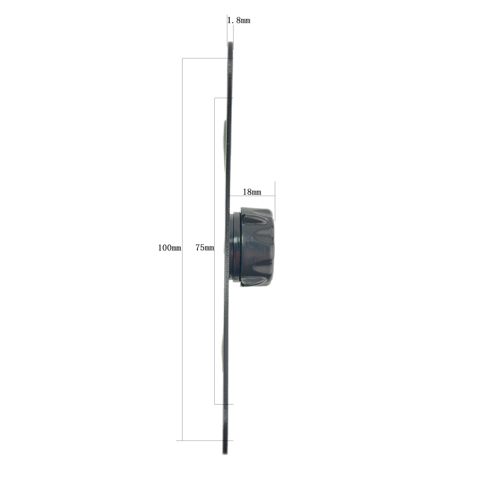 18inch Portable Display 10 Industrial Touch Screen 17 Ball Head Bracket vesa75-100 Hole Distance Metal Adapter Plate