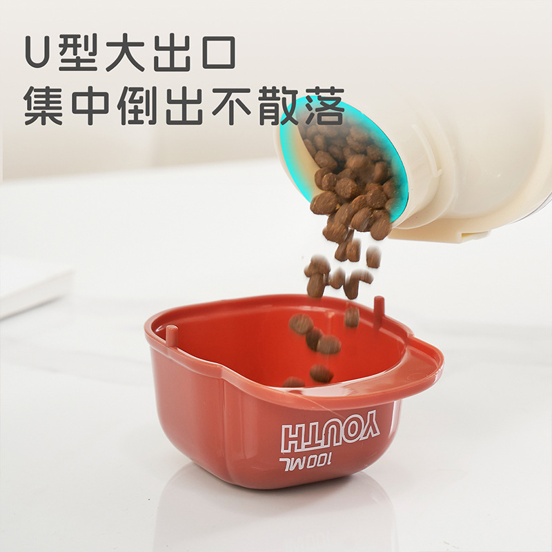 Cat Food Storage Barrel, Dog Food Sealed Barrel, Moisture-Proof Food Storage Barrel, Pet Food Snacks, Freeze-Dried Cans, Household Storage Boxes