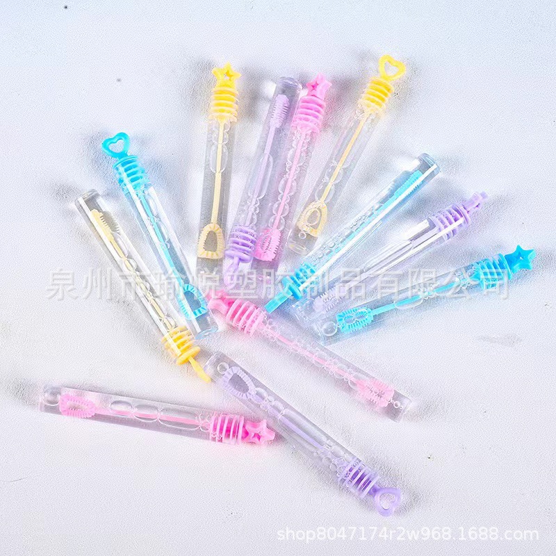 1152 смешанных мини пузырьковых палочек 12 штук портативные пробирки для мыльных пузырей игрушка для улицы ночного рынка