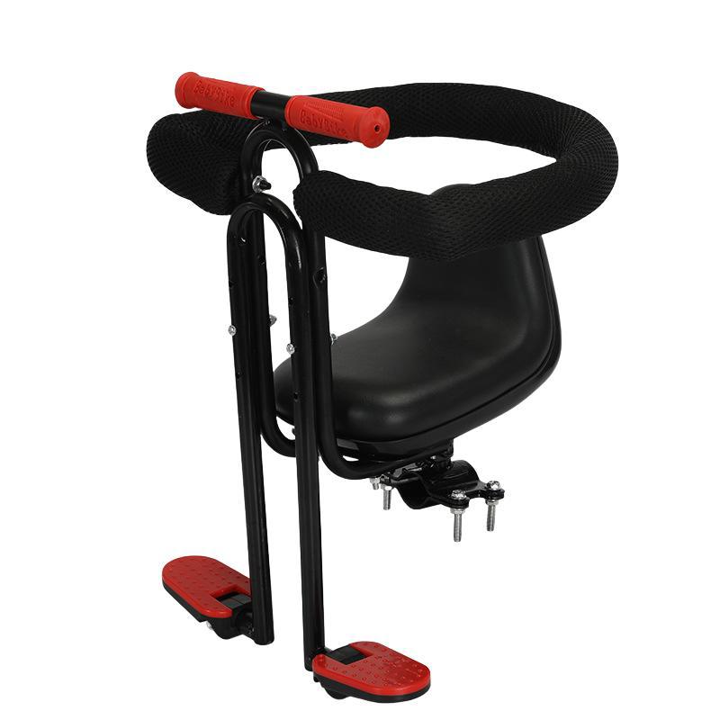Mountain Bike Child Seat Front Folding Bicycle Bicycle Baby Child Seat Pedal Transmission Stool