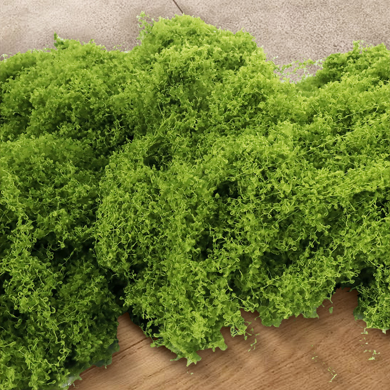 artificial moss bonsai pavement turf green plant decorative filiform moss diy artificial moss lawn