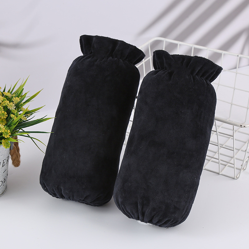 Lace Household Sleeves Women's Autumn and Winter Mid-length Solid Color Office Down Jacket Sleeves Work Anti-dirty Sleeves