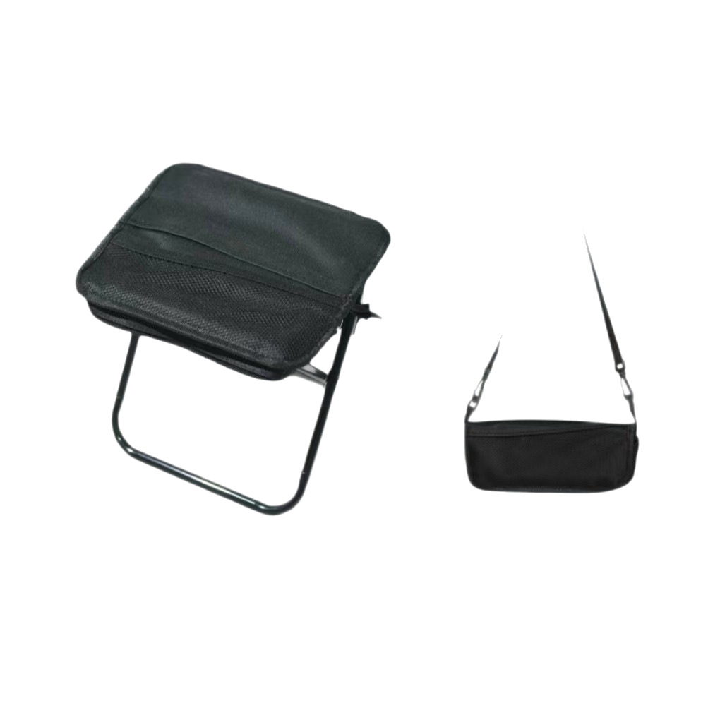 Portable Camping Stool Folding Chair Travel Pencil Case Fishing Subway Travel Standing Folding Stool
