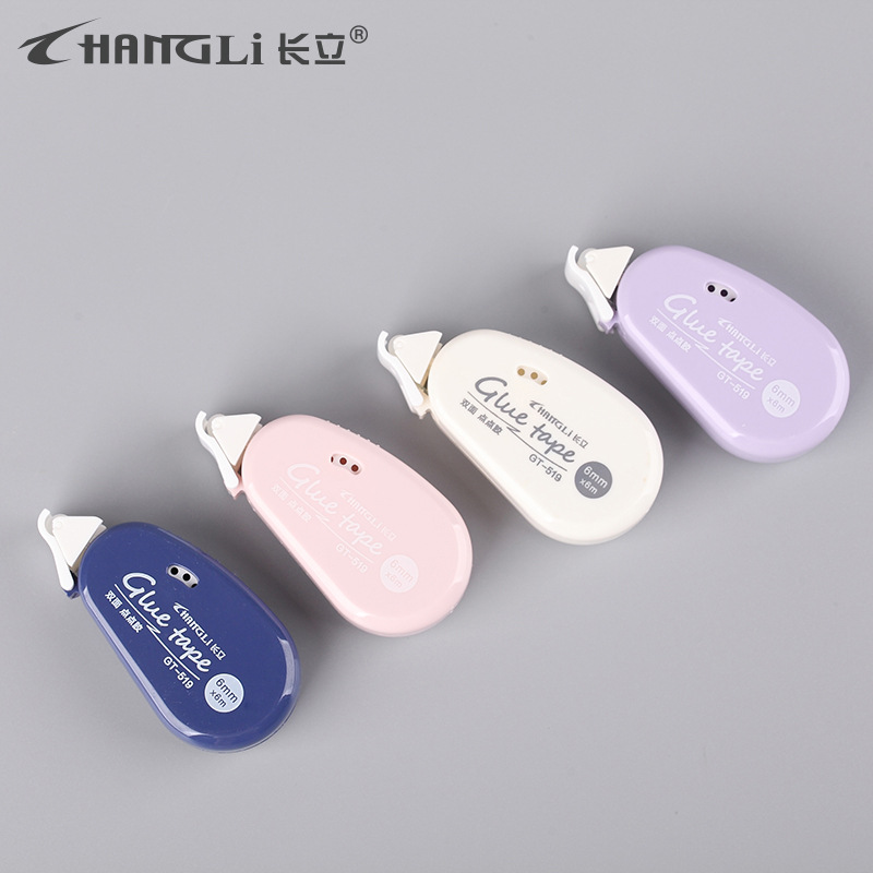 Small dot glue dot double-sided adhesive correction tape double-sided adhesive student products high color value transparent adhesive wholesale
