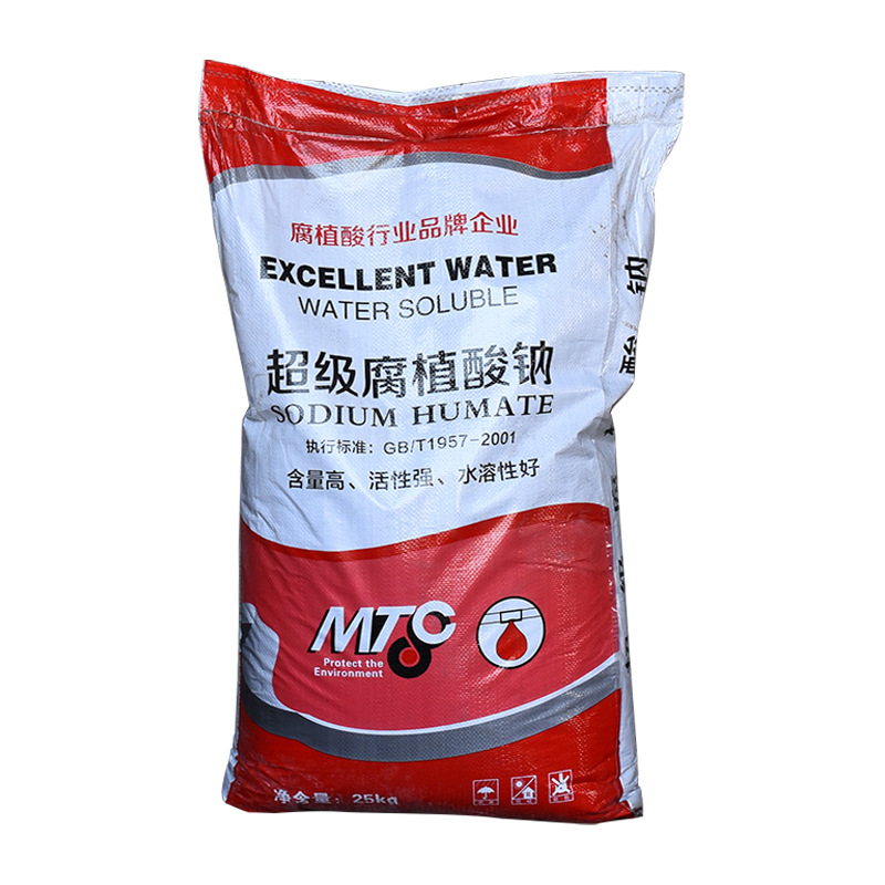 Customized Sodium Humate Aquaculture Feed Additive Industrial Grade Improved Soil Powdered Flake Sodium Humate