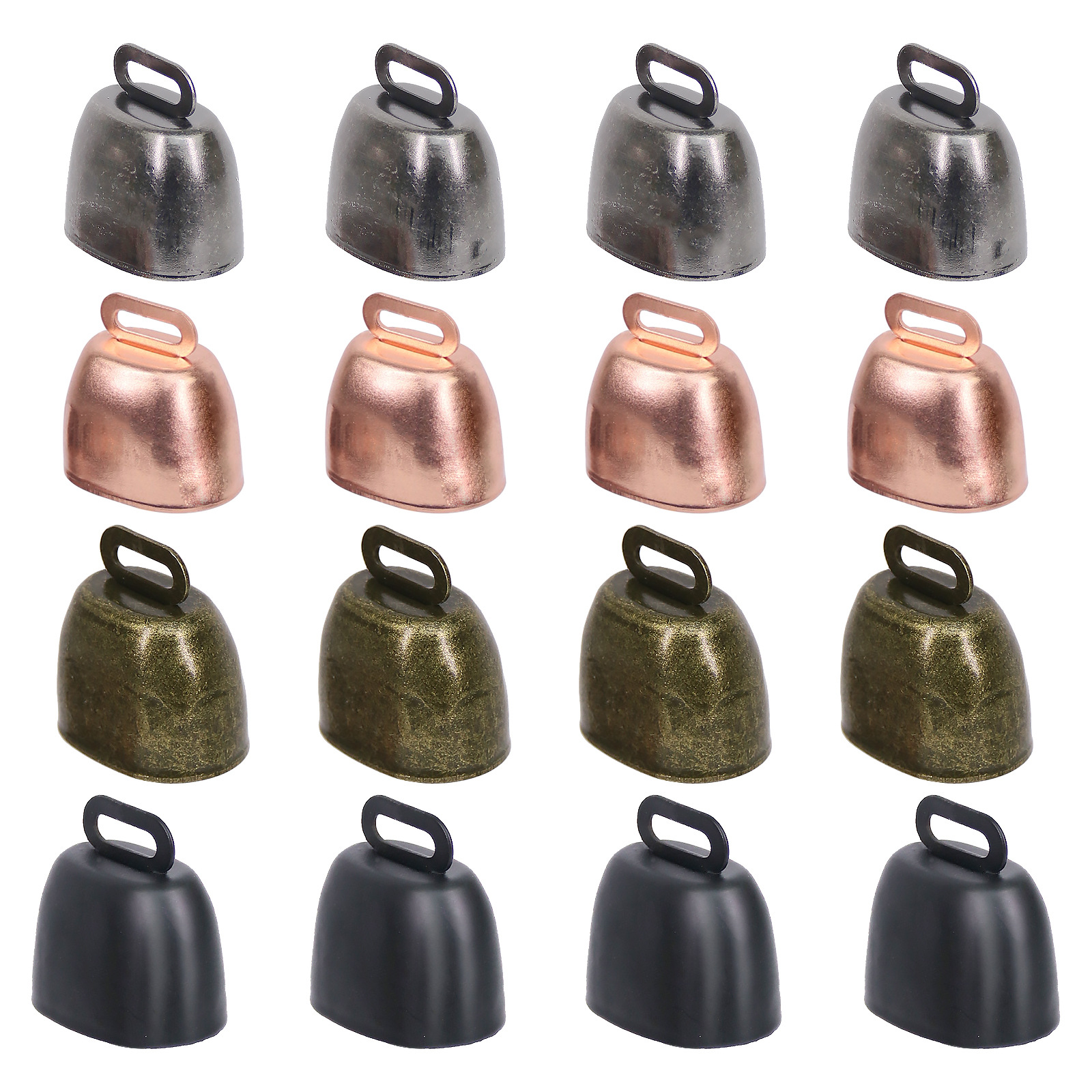 Bell Christmas Holiday Bell Pet Anti-Lost Bell Wind Chime Pendant Sound Crisp Retro Metal Cow Bell