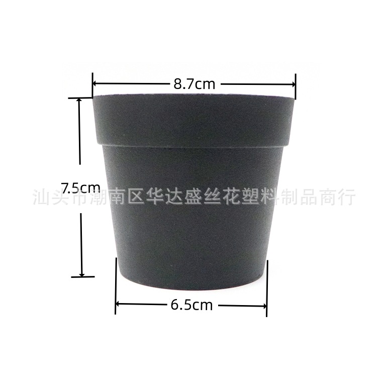 Cross-border simulation Eucalyptus mandala potted pea pod hanging eucalyptus leaves potted green plants decorative bonsai