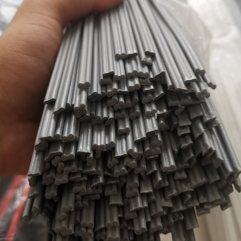 Plastic Welding Rod for Pp Car Bumpers, Pe Pvc Flat Double-Strand Triangular Hot Air Gun Special Hot Melt Repair