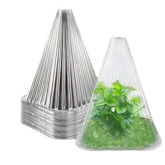 Thickened PET Transparent Seedling Cover for Greenhouse Cold-proof Artifact Insect-proof Bird Transparent Heat-insulating Orchard Vegetable Garden for All Seasons