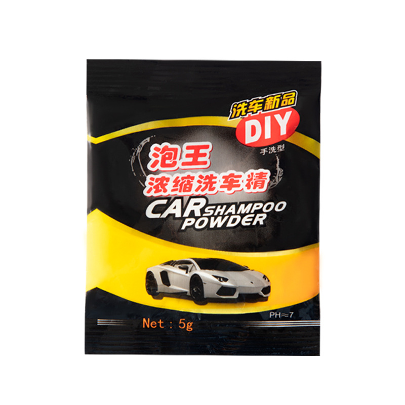 Super Concentrated Car Wash Powder High Pressure Foam Powerful Decontamination Liquid Car Wash Powder Paint Cleaner Car Supplies Wholesale
