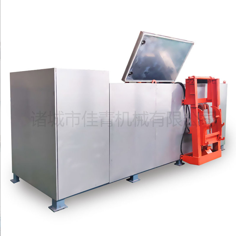 High-Temperature Degradation Machine for Harmless Treatment of Dead Pigs, Batch 1 Ton, Processing of Internal Organs and Bones in the Slaughterhouse