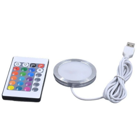 Cross-Border Rgb3W Ultra-Thin Surface-Mounted 5Vusbled Night Light 3D Printing Model Bookcase Wine Clothing Tuoz Printing Light