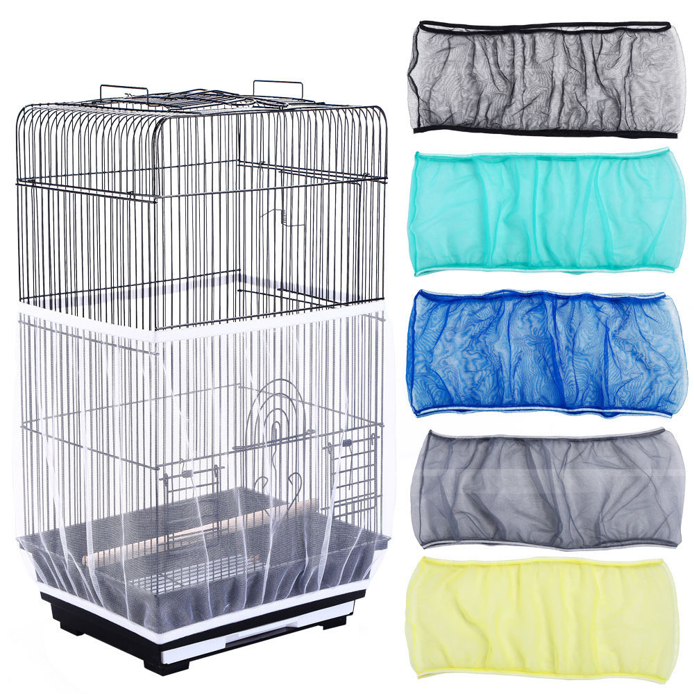 Birdcage anti-splash cover birdcage anti-splash birdcage anti-splash net cover birdcage cloth birdcage net feather crumbs anti-splash food