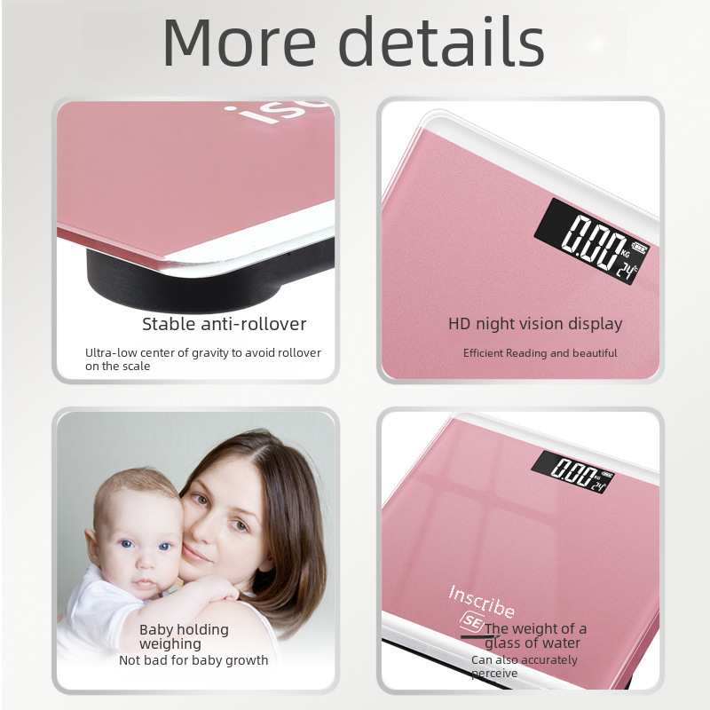 Cross-border electronic scale commercial human scale electronic scale household human scale household electronic scale weighing electronic scale wholesale
