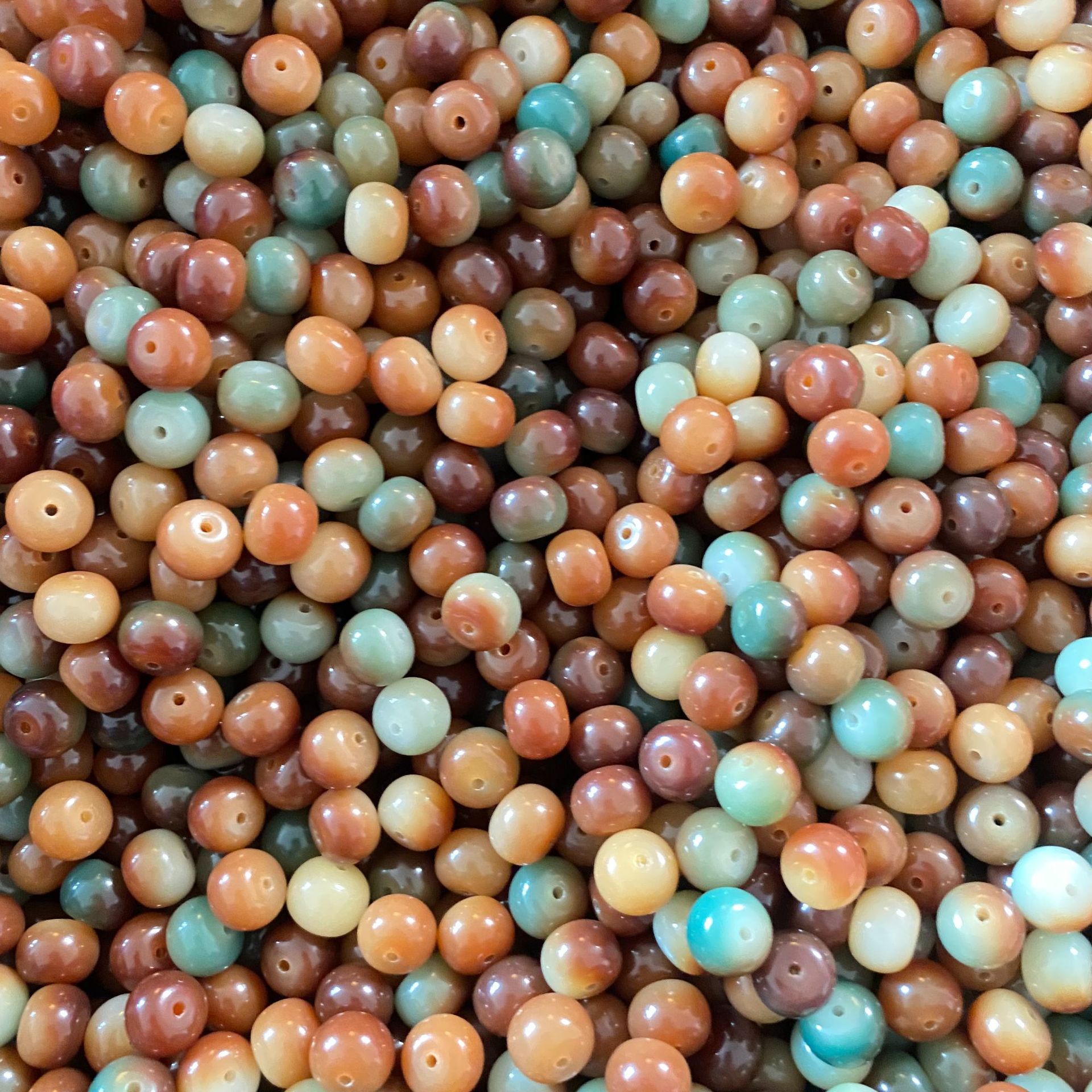 Bodhi Root Dunhuang Scattered Beads High Throwing Bodhi Apple Round Beads Wen Play Rosary Beads Bodhi Old Material Bodhi Scattered Beads