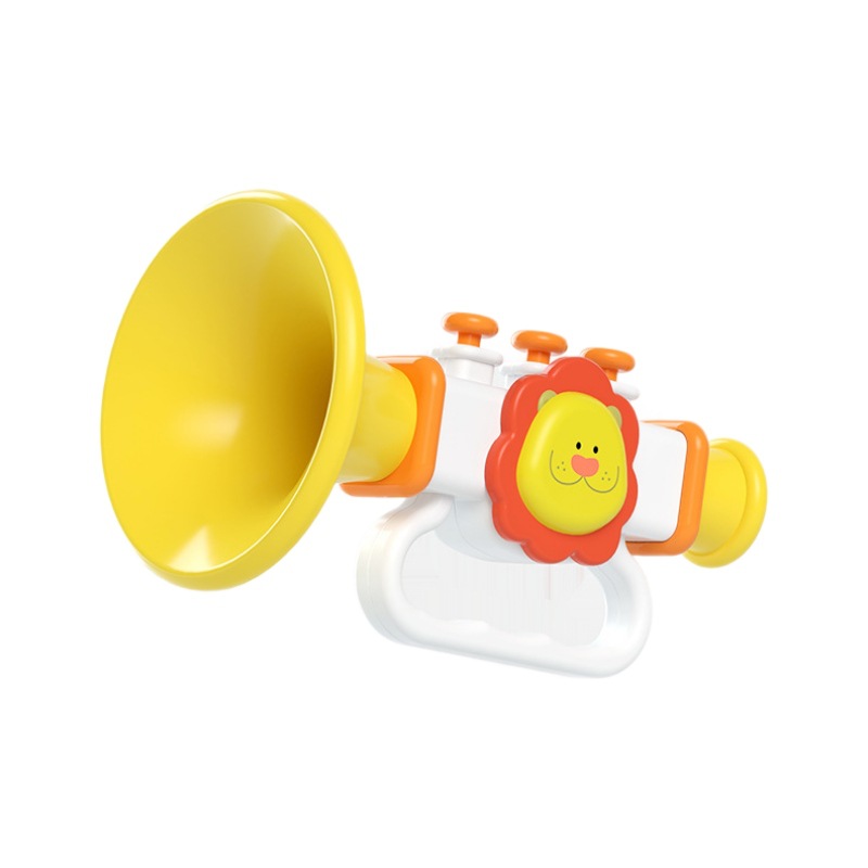 Small Trumpet Toy Baby Baby Kidsren Can Blow 6-Month Harmonica Early Education Infant Musical Instrument Whistle Non-Toxic