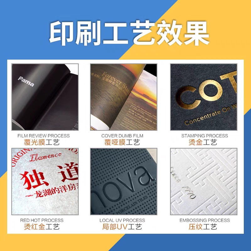 Colorful Instruction Manuals, Printed Cards, Brochures, Albums, Hang Tags, Employee Handbooks, Double-Sided Folded Manuals, Menu Cards