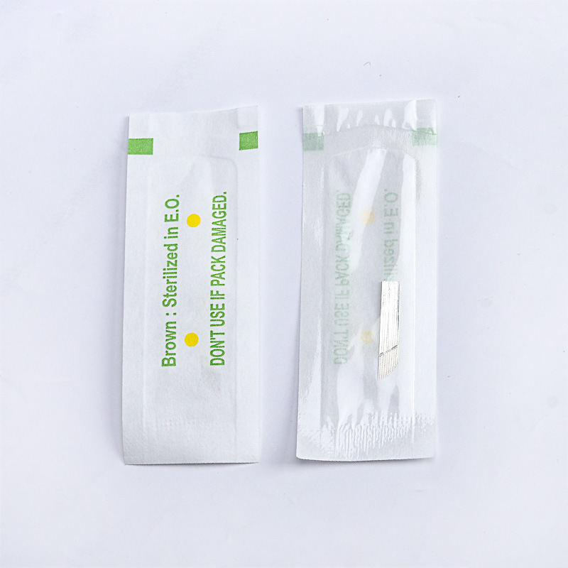 Double-row curved embroidery needle piece tattoo needle fog magic needle manual fog eyebrow single-row needle tattoo eyebrow needle line tattoo needle