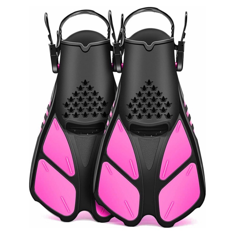 Factory wholesale adult flippers shoelaces adjustable diving flippers swimming flippers diving frog shoes mermaid flippers