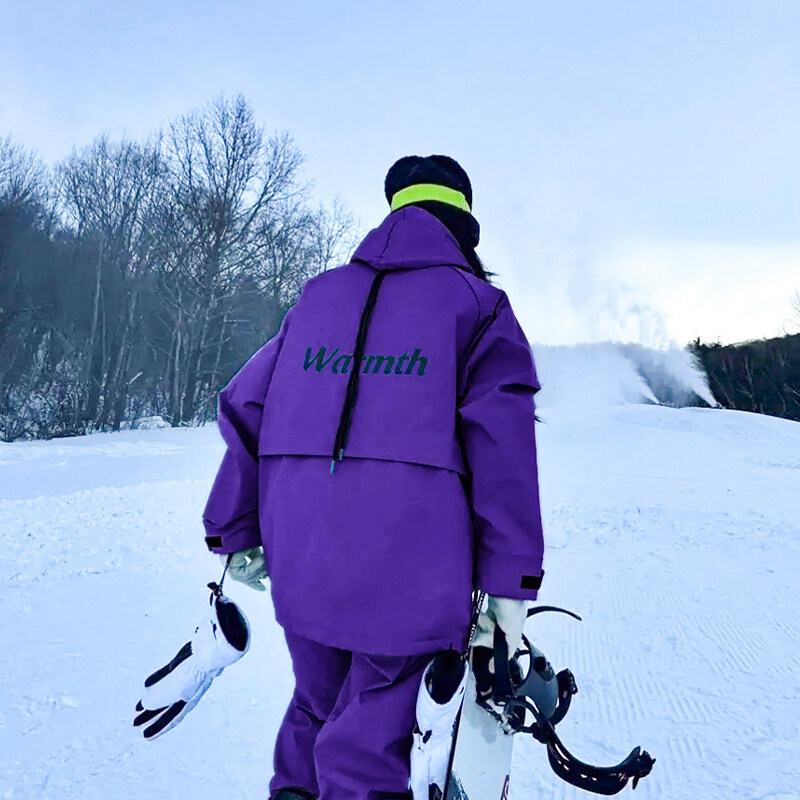 Зимний уличный спортивный лыжный костюм с большими карманами нейтральный флисовый серебристый бархат водонепроницаемый ветрозащитный куртка оптовая продажа