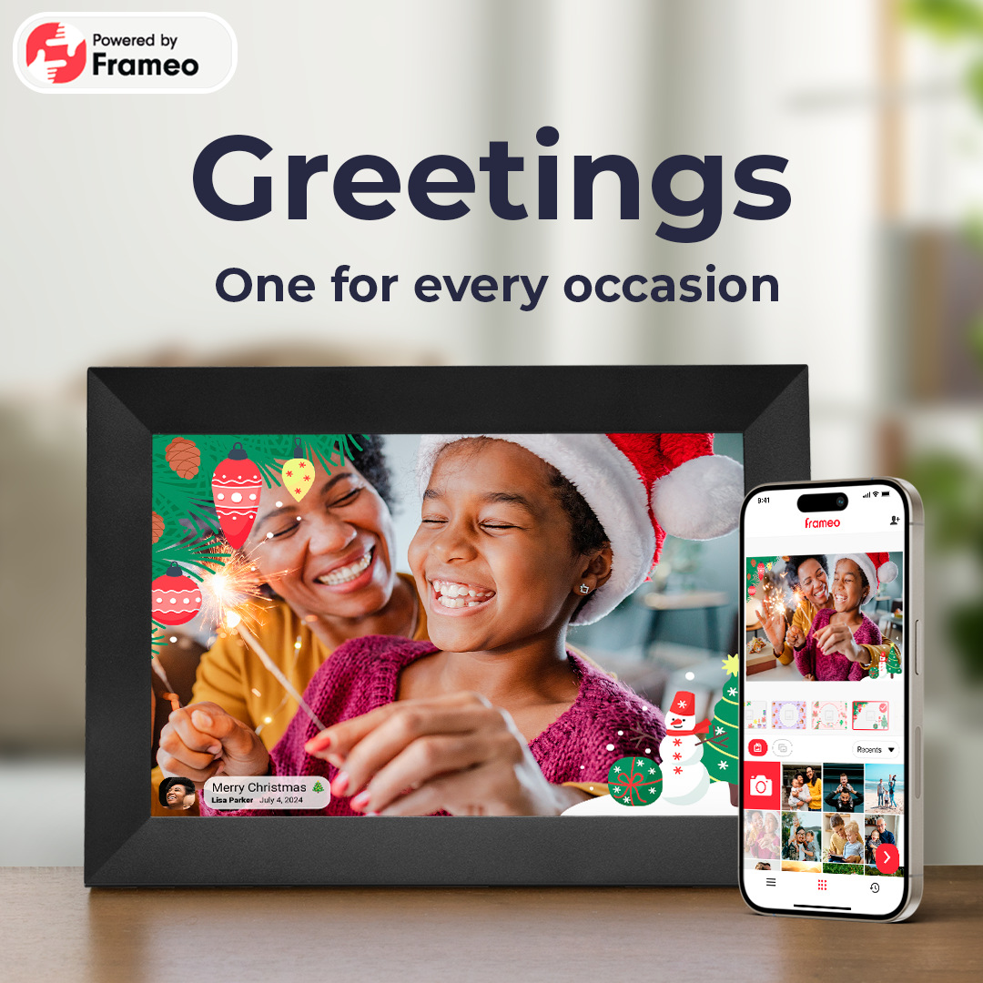 Фабрика-источник 10.1 дюймовая облачная фоторамка Ips Hd цифровая фоторамка Wifi Hd электронный фотоальбом Frameo