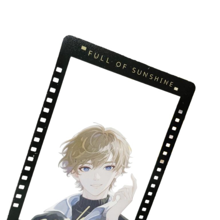 High-Grade Fully Transparent Semi-Matte Pvc Business Card Transparent Card Pet Glossy Edge Anime Card Ins-Style Card Cultural and Creative Product