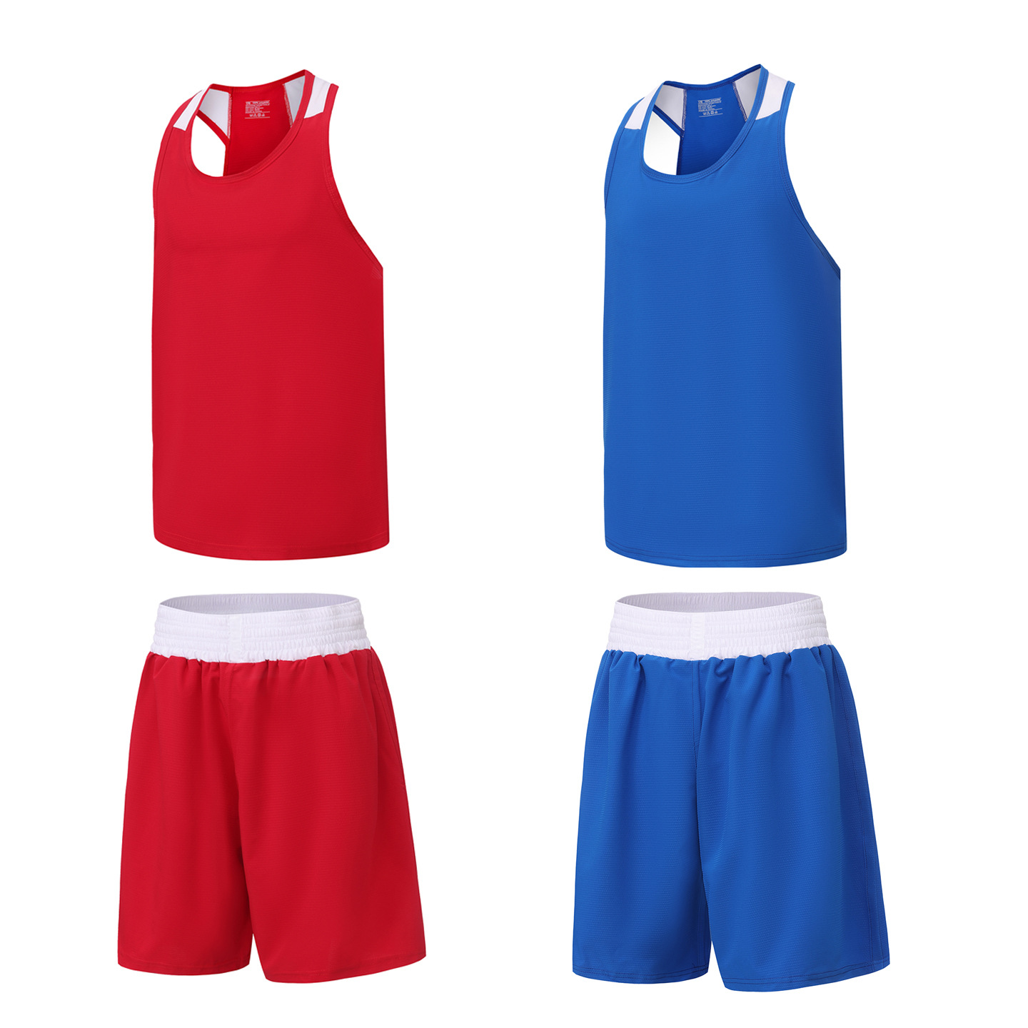 Boxing Uniforms for Kidsren, Adults, Men and Women, Professional Competition Training, Sanda Muay Thai Boxing Training Uniforms, Printed Sets